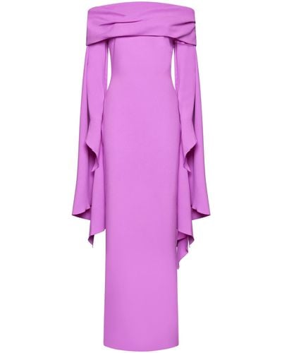 Solace London Dress - Purple