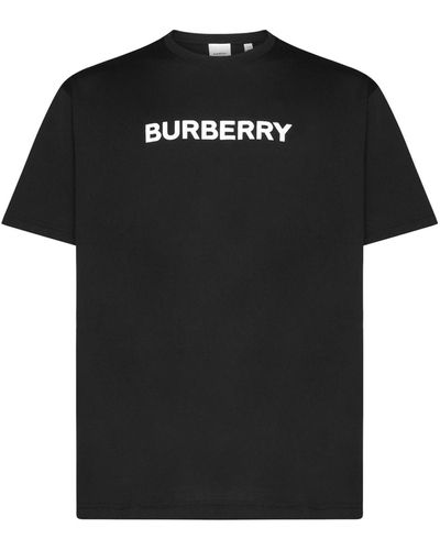 Burberry Harriston Logo T-Shirt - Black