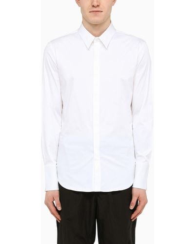 Ferragamo Classic Cotton Shirt - White
