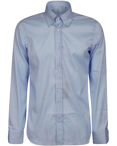 Borriello Shirt Botton Down - Blue
