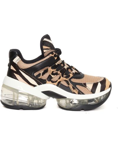 Michael Kors Olympia Trainer Shoes for Women - Up to 40% off | Lyst