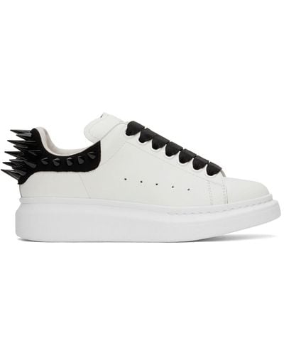 Alexander McQueen Spike Oversized Trainers - White
