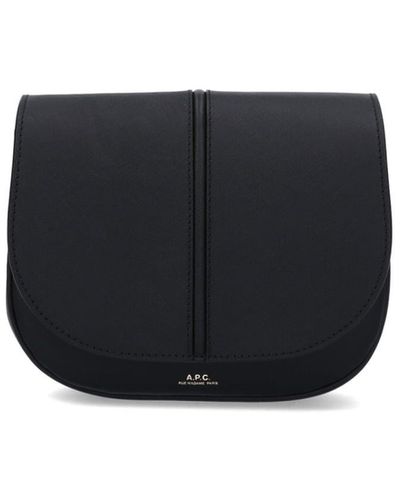 A.P.C. Shoulder Bags - Black