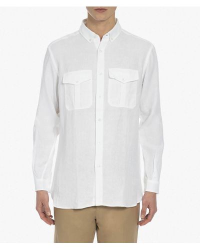 Larusmiani Nairobi Shirt Shirt - White