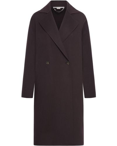Stella McCartney Iconic Double Face Coat - Brown