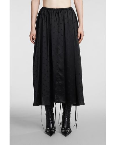 Balenciaga Skirt In Viscose - Black