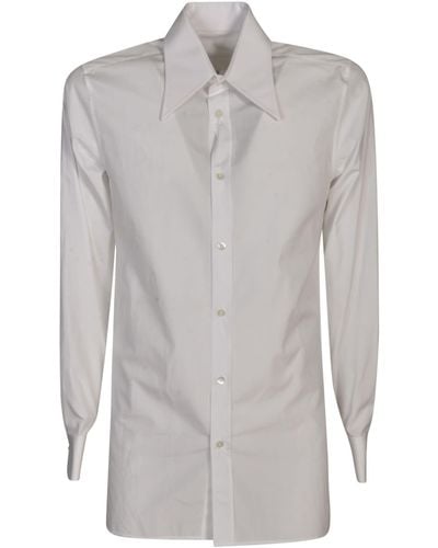 Maison Margiela Long-Sleeved Shirt - Gray