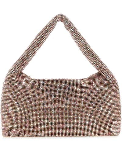 Kara Powder Rhinestones Mini Handbag - Multicolour