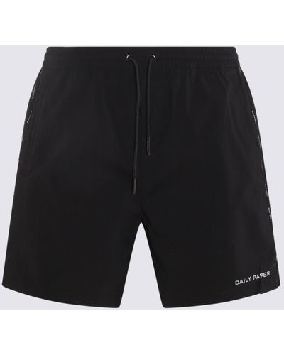 Daily Paper Track Shorts - Black