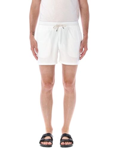 Polo Ralph Lauren Tarveler Mid Trunck Slim Fit - White