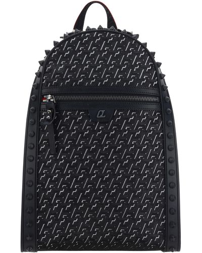 Loubila - Shoulder bag - Perforated grained calf leather Loubinthesky -  Leche - Christian Louboutin United States