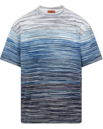 Missoni T-shirt Tshirt - Blue