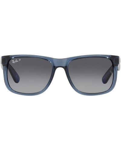 Ray-Ban Justin Classic Square Frame Sunglasses - Black