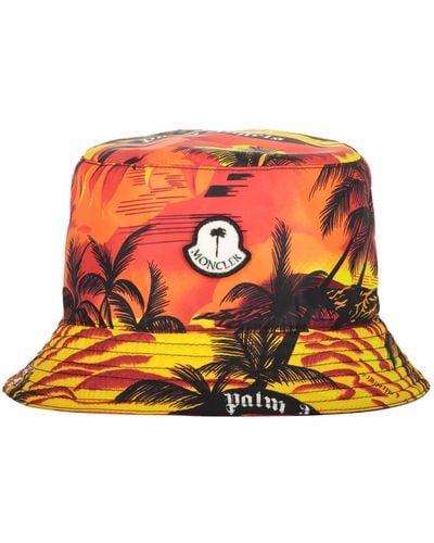 Palm Angels Moncler X Bucket Hat - Red