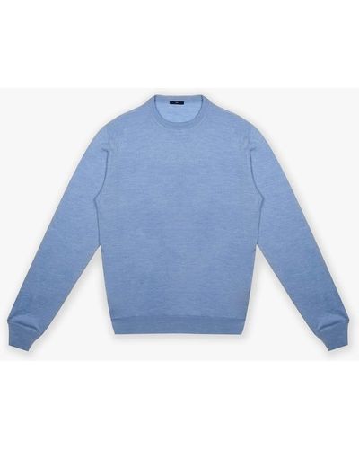 Larusmiani Sweater Pullman Sweater - Blue