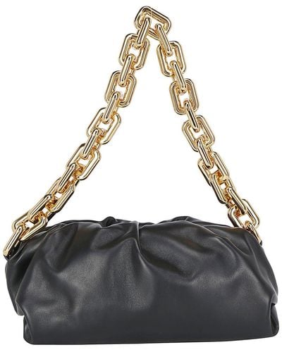 Bottega Veneta The Chain Pouch Shoulder Bag - Metallic