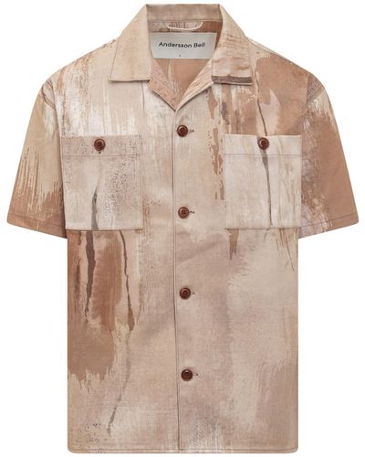 ANDERSSON BELL Tie Dye Shirt - Natural