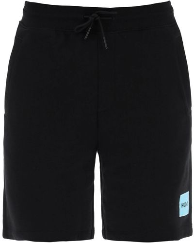 BOSS Diz Sweat Shorts - Black