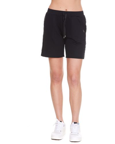 Liu Jo Shorts With Strass - Black