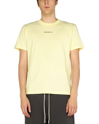 Department 5 Aleph T-shirt - Yellow