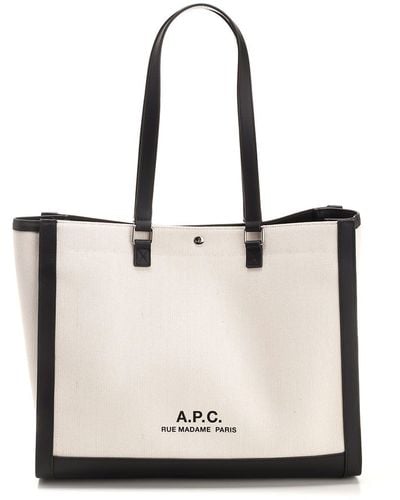 A.P.C. Camille Tote Bag - Natural