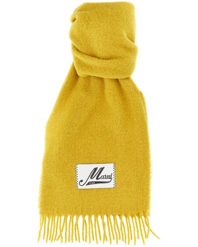 Marni Scarves & Foulards - Yellow