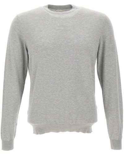 Eleventy Cotton Pullover - Gray