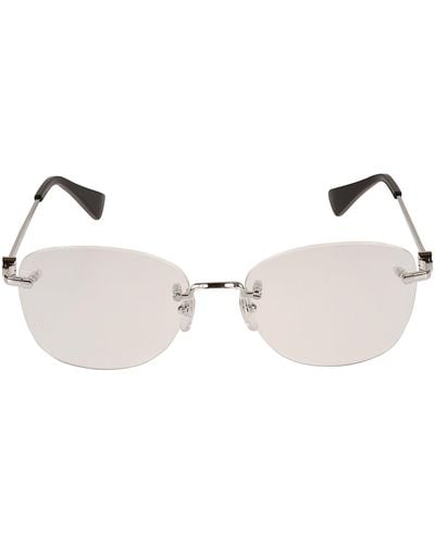 Cartier Rimless Sunglasses - Natural