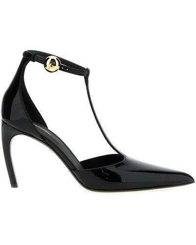 Ferragamo Odette Court Shoes - Black