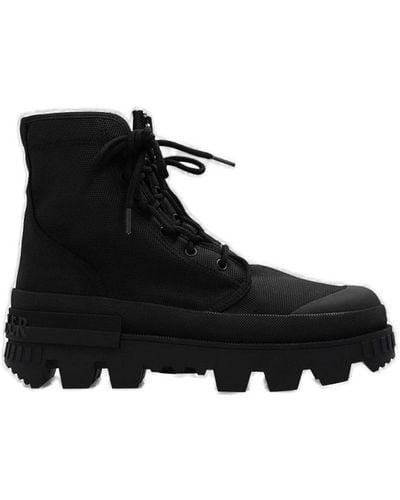 Moncler X Hyke High Top Trainers - Black