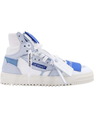 Off-White c/o Virgil Abloh '3.0 Off Court' High-top Sneakers, - Blue