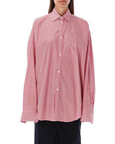 Balenciaga Cocoon Logo Shirt - Pink