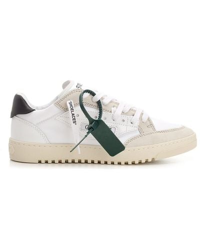 Off-White c/o Virgil Abloh White And Beige 5.0 Sneakers