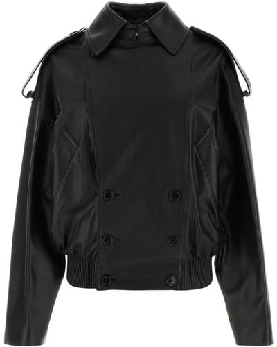 Loewe Nappa Leather Jacket - Black