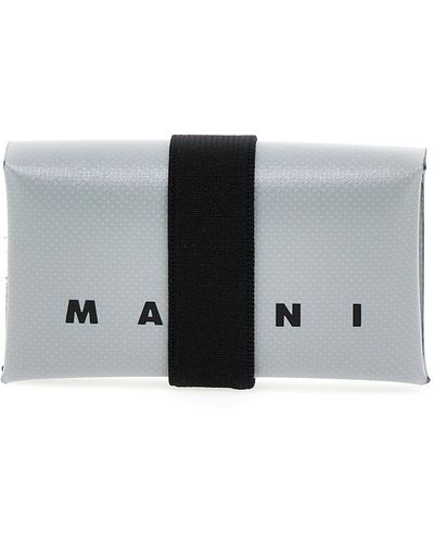 Marni Logo Wallet Wallets, Card Holders - Grey