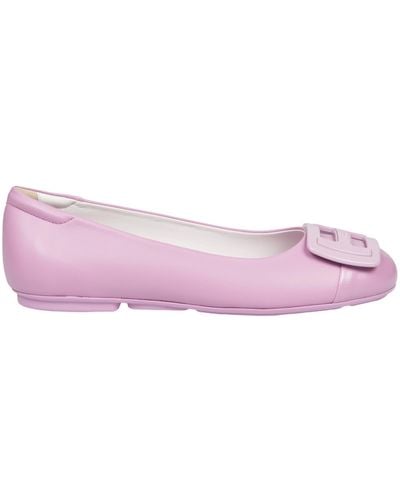 Hogan H661 Flat Shoes - Pink