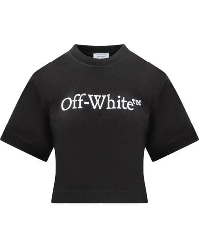 Off-White c/o Virgil Abloh Big Logo T-Shirt - Black