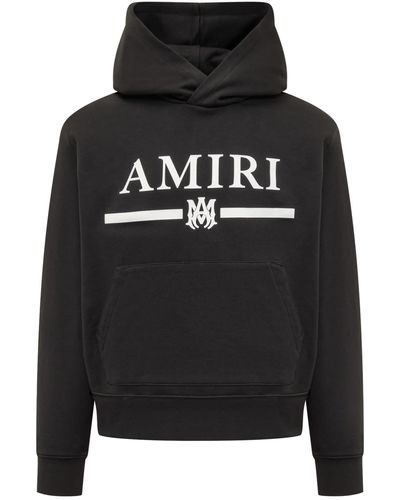Amiri Ma Bar Logo Hoodie - Black