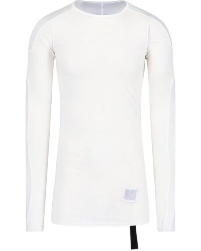 Rick Owens DRKSHDW Long Sleeve T-shirt - White