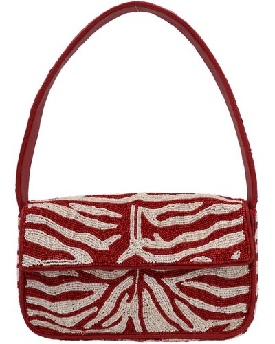 STAUD Tommy Shoulder Bags - Red