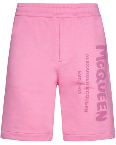 Alexander McQueen Shorts - Pink
