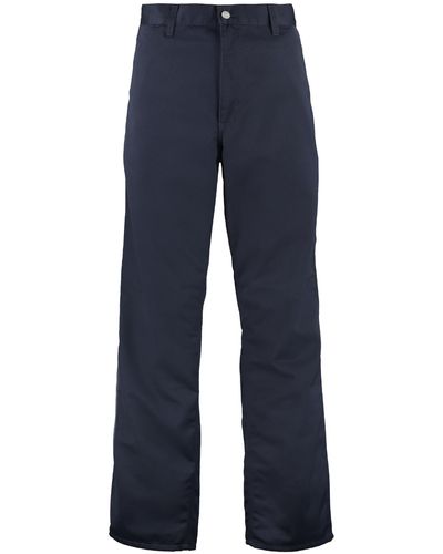 Carhartt WIP Master Pant Cotton-twill Bush-trousers - Blue