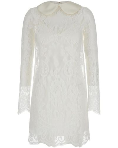 Dolce & Gabbana Minidress - White