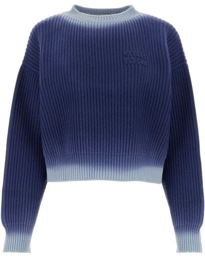Miu Miu Knitwear - Blue