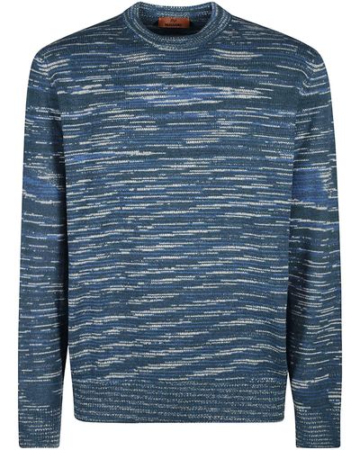 Missoni Crewneck Sweater - Blue