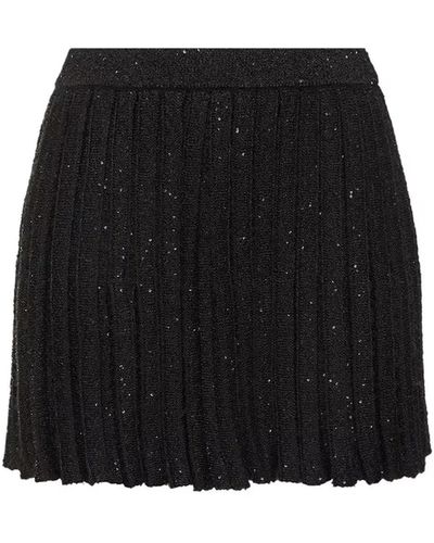 Self-Portrait Skirt - Black