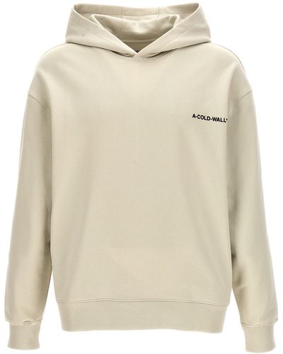 A_COLD_WALL* Essential Small Logo Sweatshirt - Natural