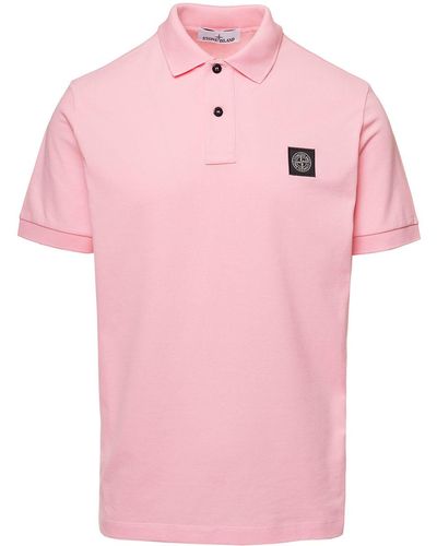 Pink Polo shirts for Men | Lyst