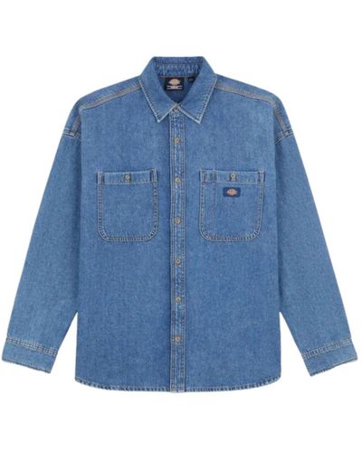 Dickies Houston Shirt Clothing - Blue