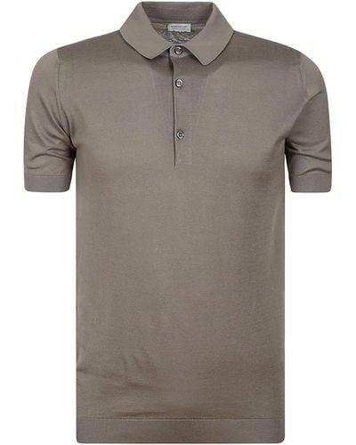 John Smedley Adrian Shirt Ss - Grey